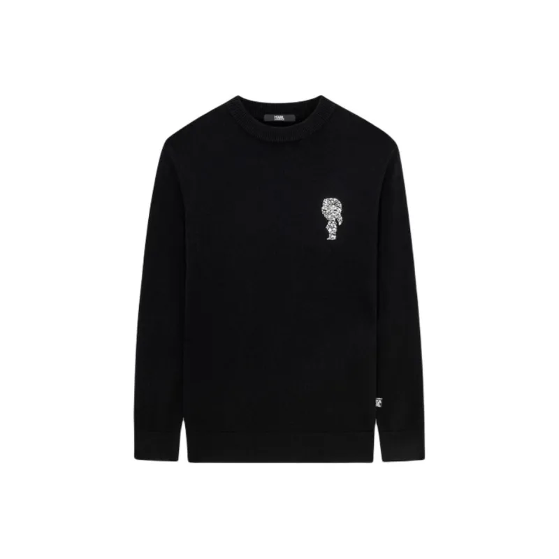 KARL LAGERFELD FW23 Sweater Men's Black-0