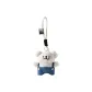 White Straps Puppy--White Lanyard