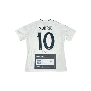 ICONS.com Real Madrid Jersey Includes Certification Certificate, Framing Not Included Unisex