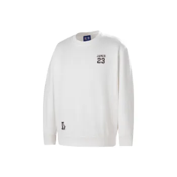 NBA Los Angeles Lakers James Sweatshirt Unisex White