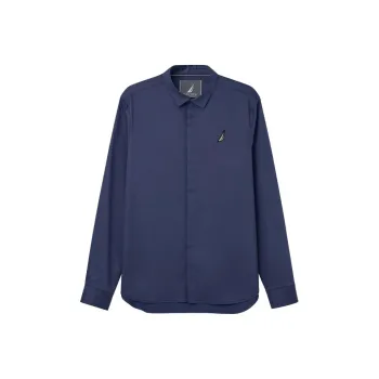 NAUTICA Shirts Men 4JN Azure Blue 211