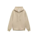 [Zippers Fleece-Lined]Apricot Khaki