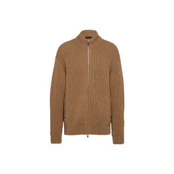 PRADA SS23 Sweater Men's Camel Brown