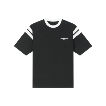 THE SALVAGES FASHION CLUB T Shirt Unisex Black & White
