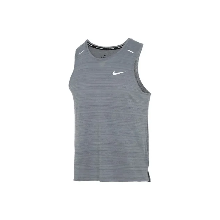 Nike Tank Tops Men Gray-0