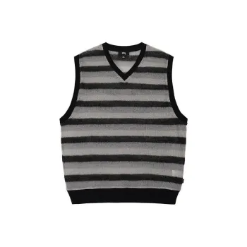 Stussy Striped Sweater Vest