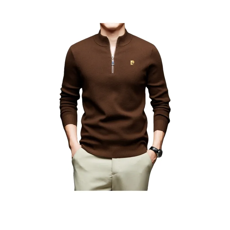 PIERRE CARDIN Sweater Men's Rose Chestnut-16