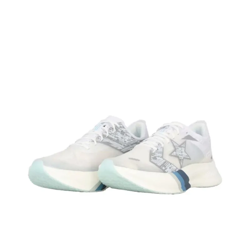 Converse CONS RUNREVOLVE Anti Slip Wear Resistant Low Top Casual Running Shoes Unisex White-2