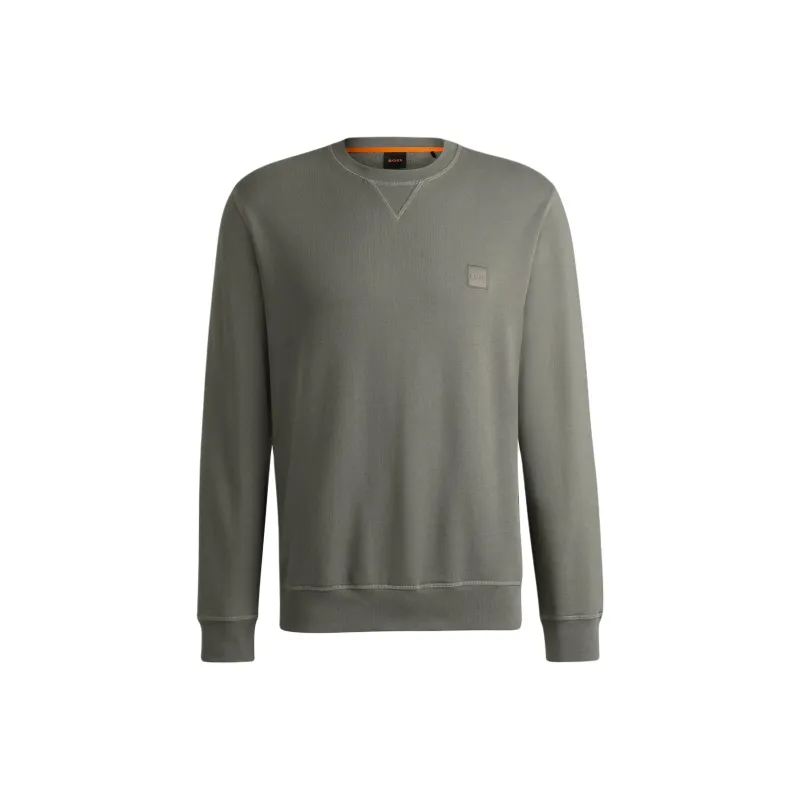 HUGO BOSS FW24 Sweatshirt Men's Green-0