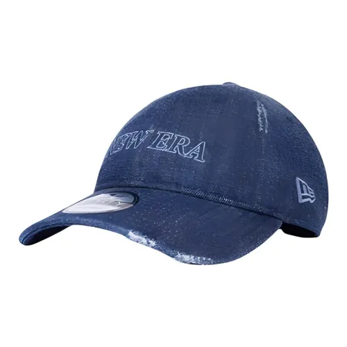 New Era Cotton Baseball Caps Unisex Blue