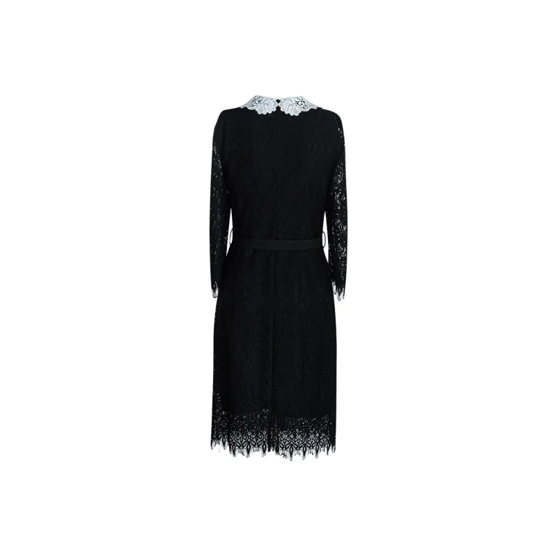 ROEYSHOUSE Long Sleeved Dress Women's Black-1