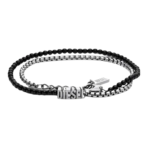 DIESEL Beaded Wrap Bracelet