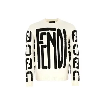 FENDI Sweaters Men White