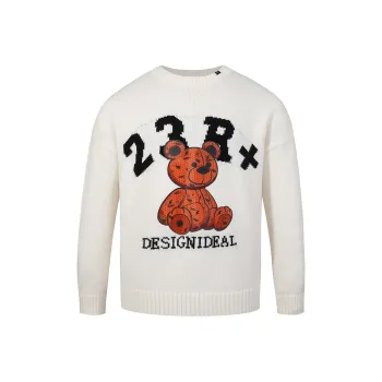 23R+ Sweaters Unisex White