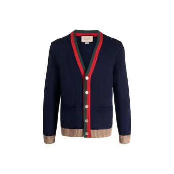 GUCCI SS23 Knitwear Men's Dark Blue