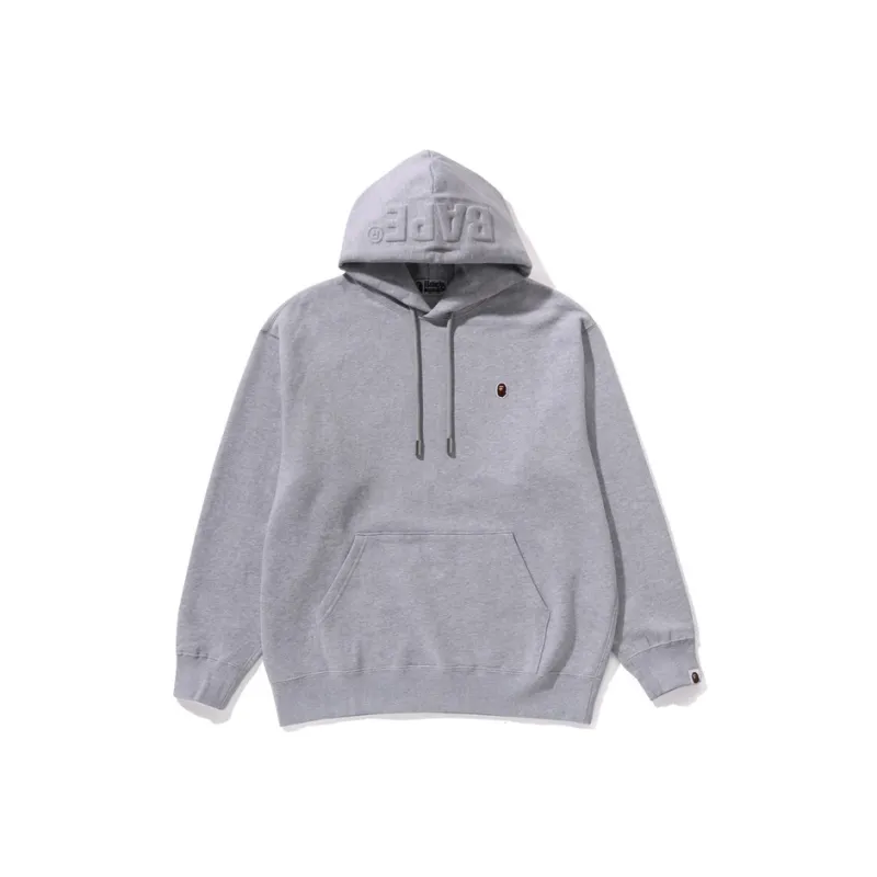 A BATHING APE One Point Relaxed Fit Pullover Hoodie-2