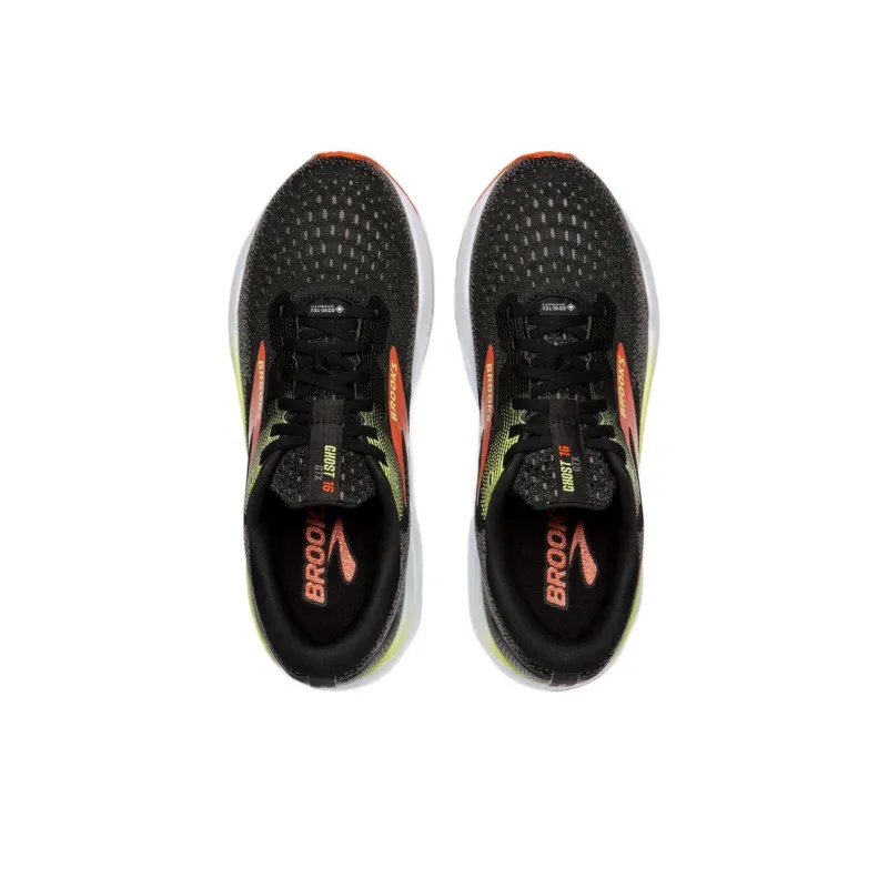 Brooks Ghost 16 Low Top Running Shoes Men's Black-2