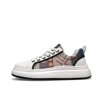 G.N.SHIJIA Slip Resistant, Abrasion Resistant, Breathable, Height Increasing Low Top Skateboard Shoes Men's