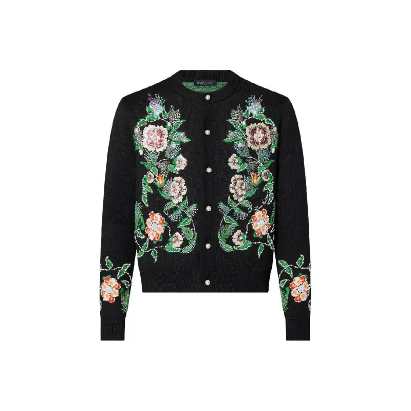 LOUIS VUITTON FW24 Sweater Men's Black-0