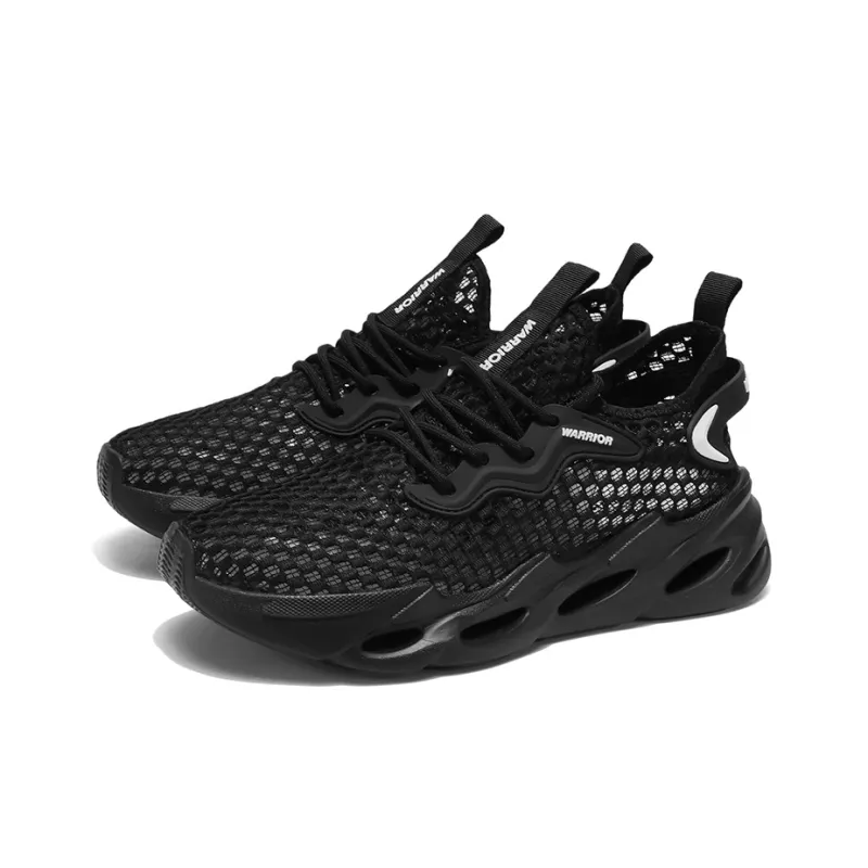 Warrior Abrasion Resistant Slip Resistant Low Top Casual City Commute Running Shoes Men's-16