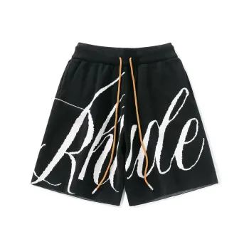 WELTER EXPERIMENT Fashion Casual Shorts Unisex Classic Black