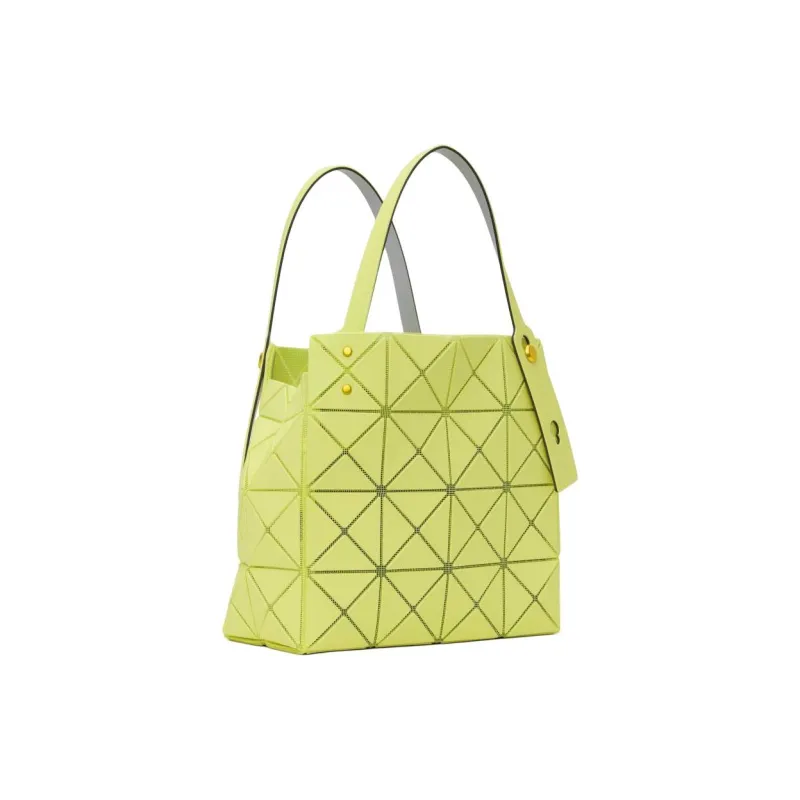 ISSEY MIYAKE CARAT PVC Tote Bag, Shopping Bag, Handbag Tubas Women's Yellow-2