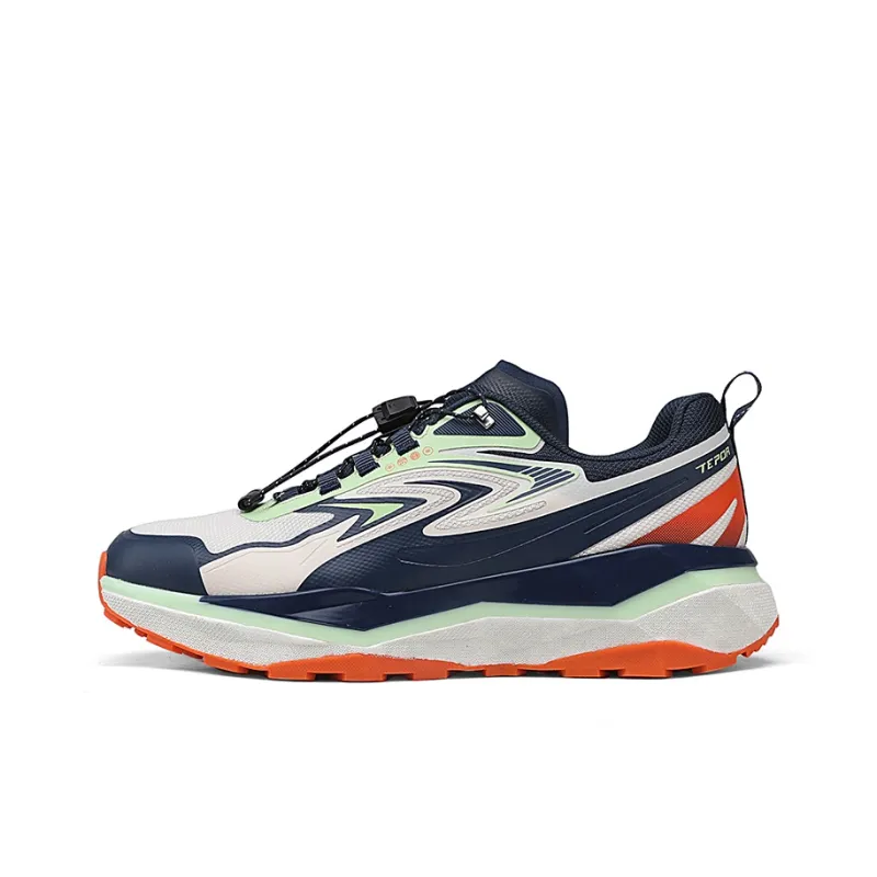 TEPOR Coverage Abrasion Resistant Lightweight Breathable Slip Resistant Low Top Running Shoes Unisex-7