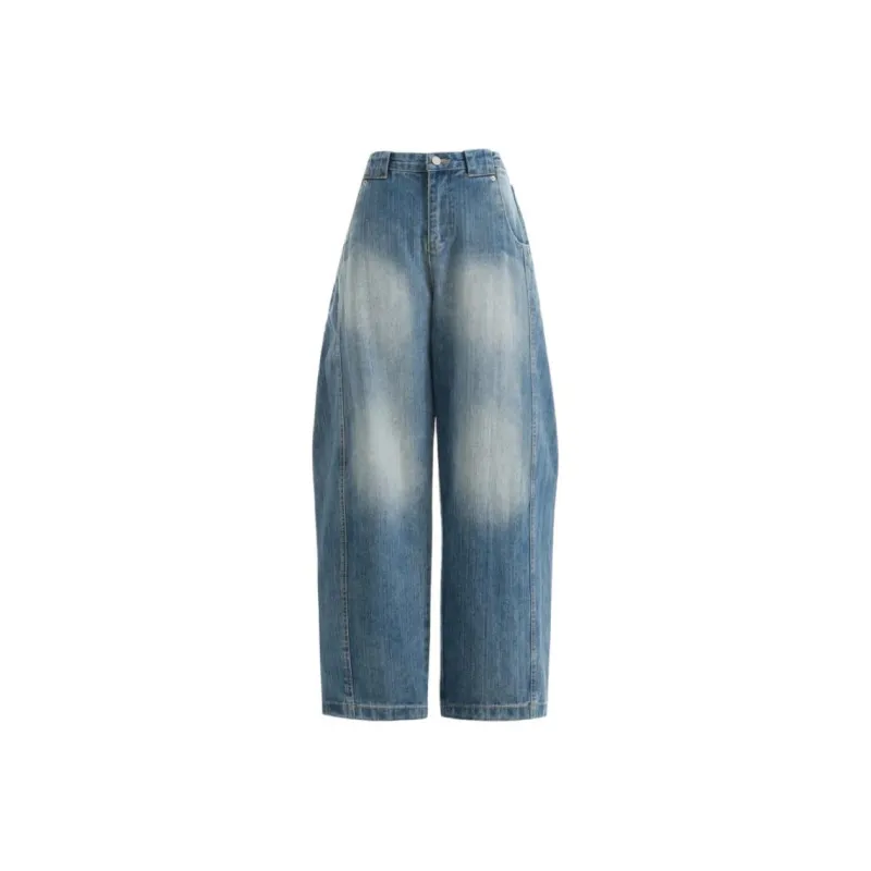 NHZN Jeans Unisex Vintage Blue-6