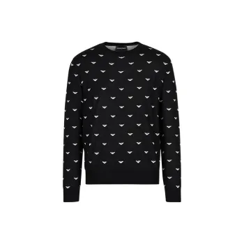 EMPORIO ARMANI FW22 Knitwear Men's Black