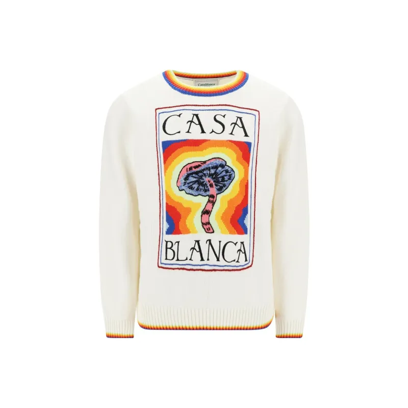 CASABLANCA Intarsia Jumper-0