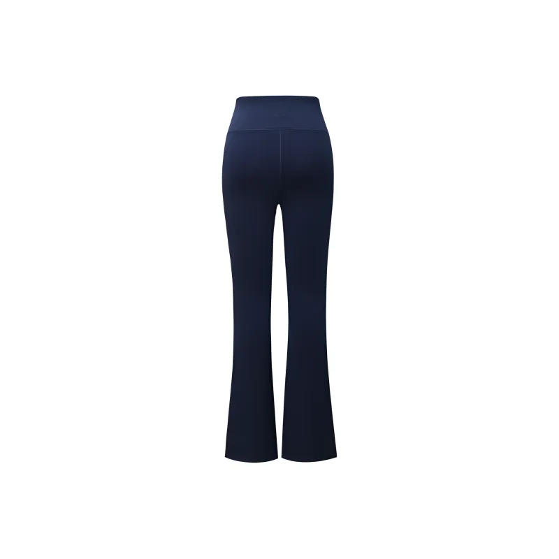 Reebok Knitted Sports Pants Women's Navy Blue-1
