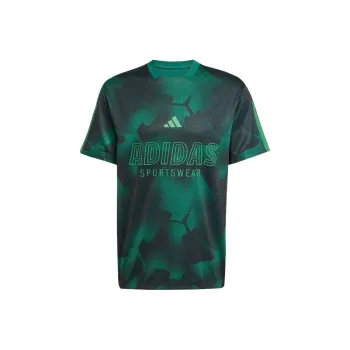 Adidas Sportswear T Shirt Men's Black Green
