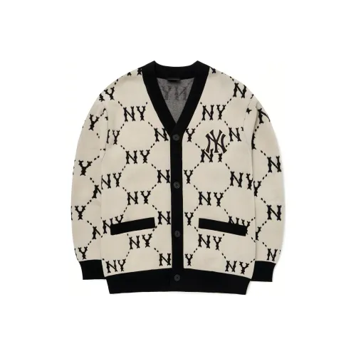 MLB Base Logo Sweaters Unisex White