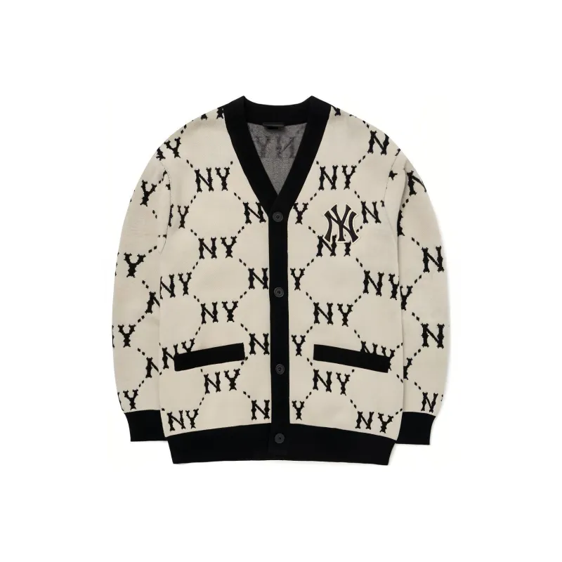 MLB Base Logo Sweaters Unisex White-0