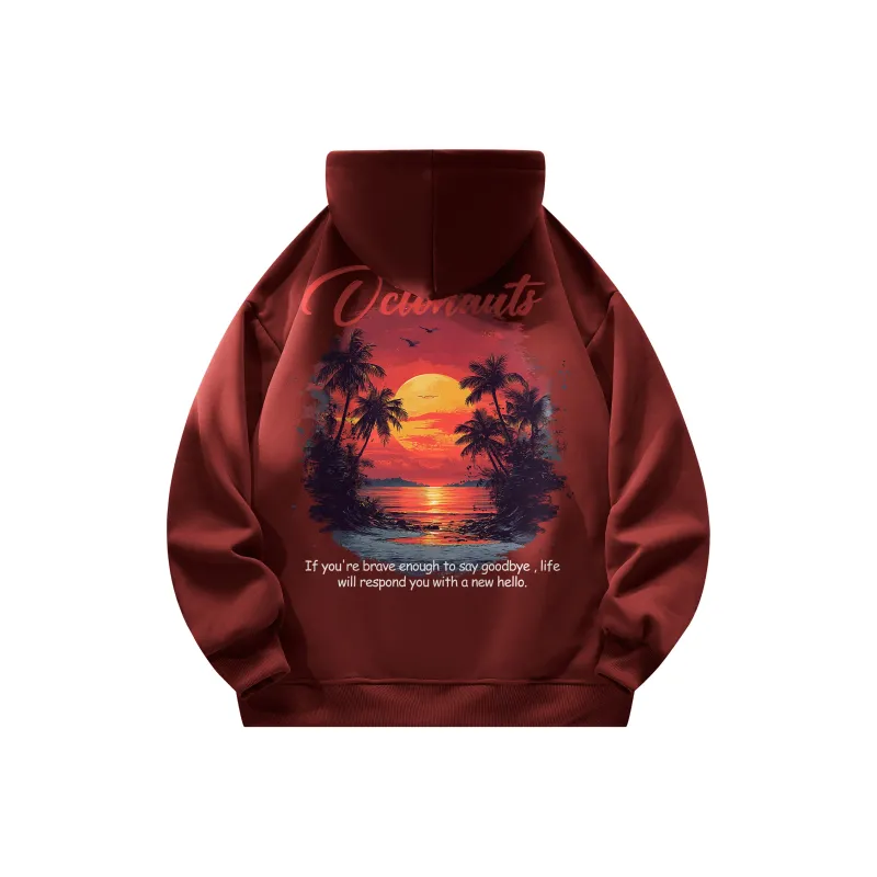 Small Columns Under The Sea Sweatshirt Unisex-4
