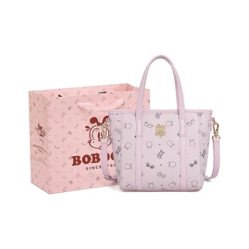 BOBDOG PU Basket Bag Tote Shopping Bag Handbag Regular Women's Pink