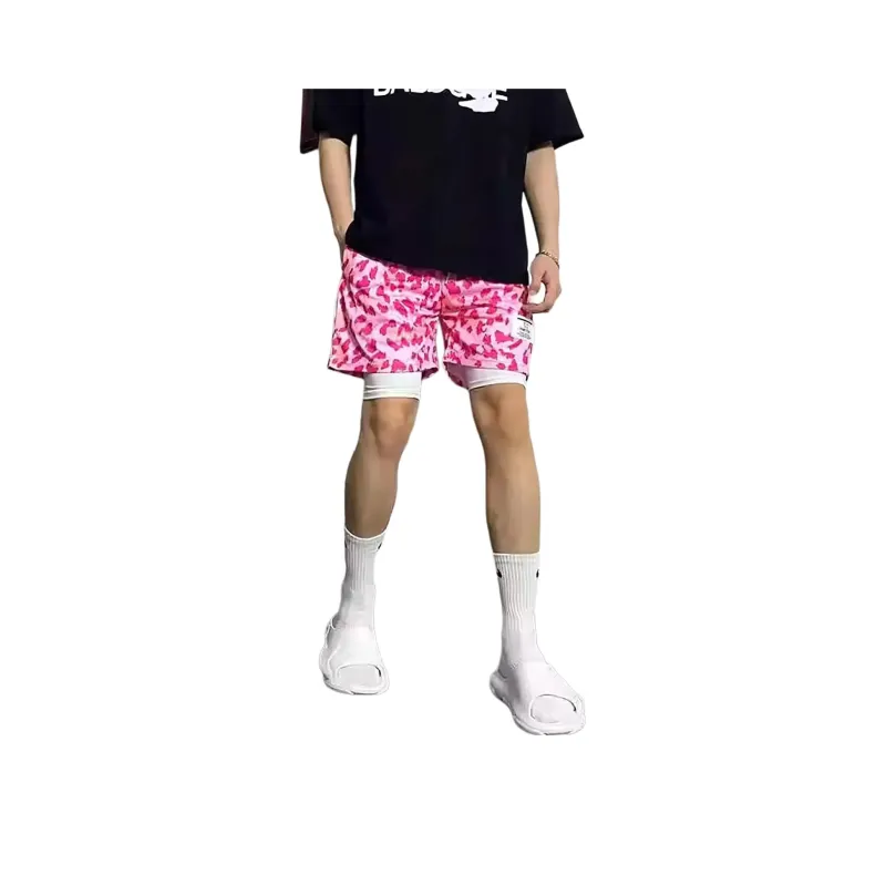PAINT STAIN Casual Shorts Unisex-5