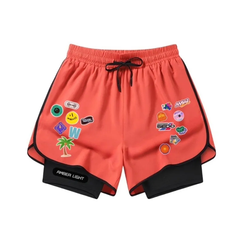 AMBER LIGHT Sports Shorts Unisex-11