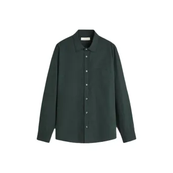 ZARA Shirts Men Dark Green