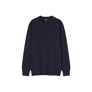 UNIQLO Sweaters Men Navy Blue