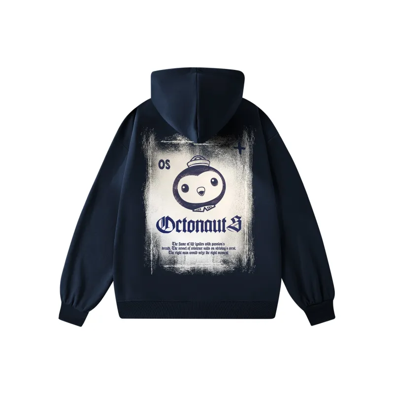 Small Columns Under The Sea Hoodie Unisex-2