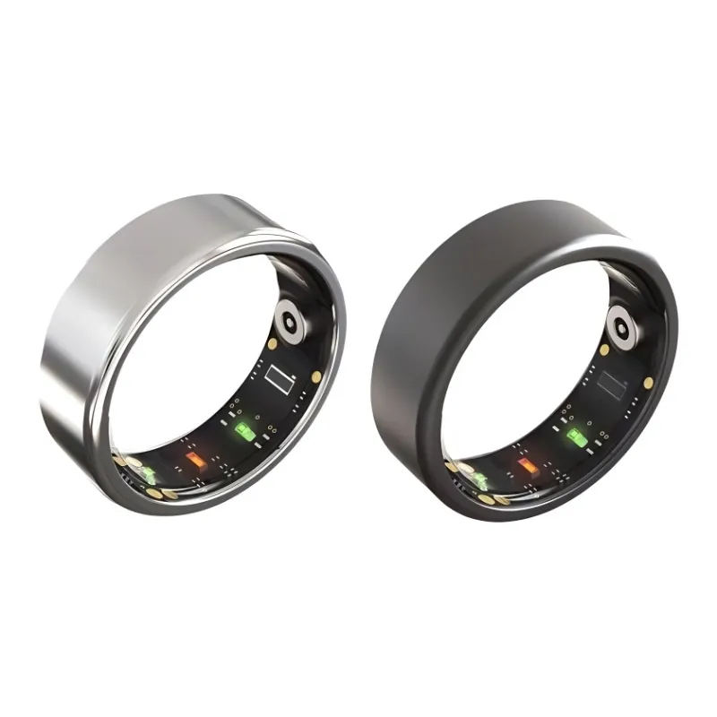 COOLMEFINE Smart Ring Blood Pressure, Sleep, Blood Oxygen, Heart Rate Health Sports Ring Monitoring, Seamless Wear-3