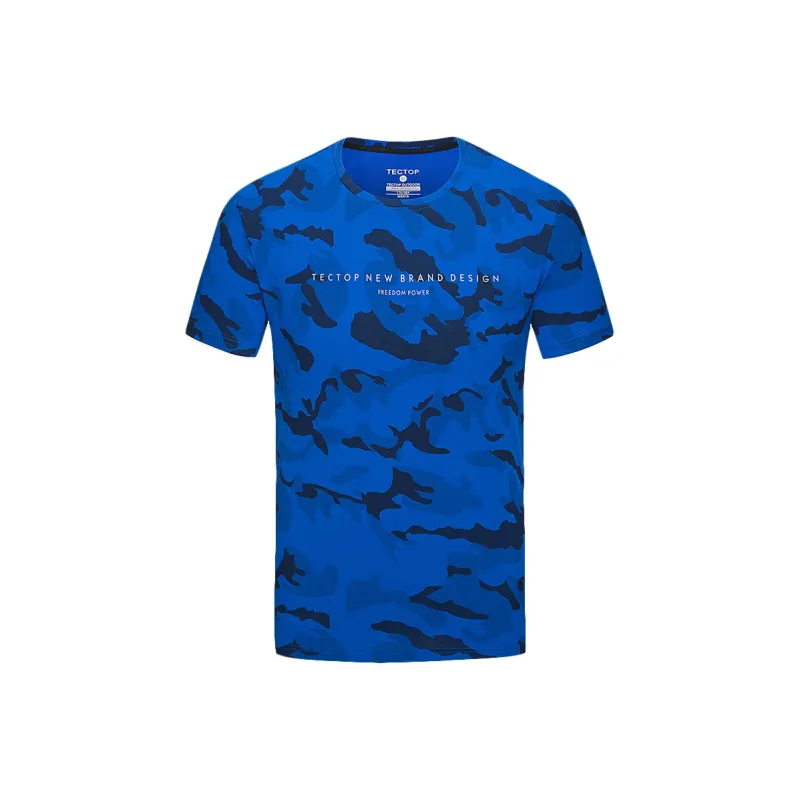 Tectop T Shirt Unisex Royal Blue-0