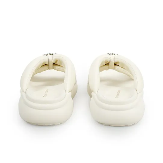 CORINNA DI MARSALA Rubber Sole Slip Resistant Quiet Slide Slippers Women's-2