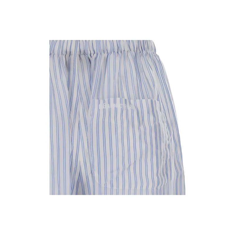 Balenciaga Striped Elastic Waist Pants-2