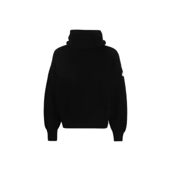 Moncler X Palm Angels T-Neck Knitted Sweatshirt