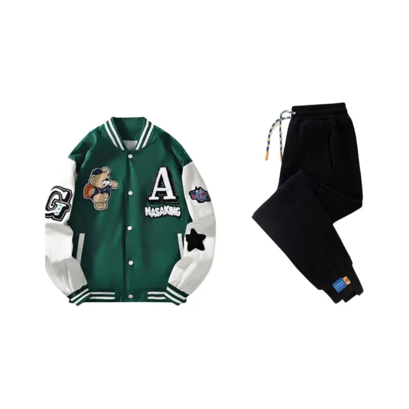 APUNCHLINEWORKSHOP Baseball Jacket Unisex-4
