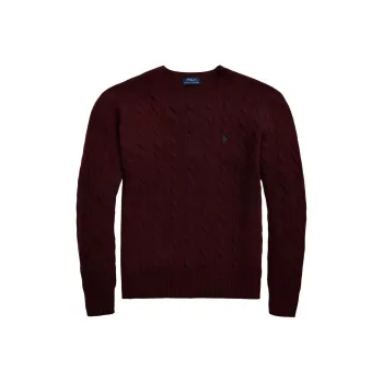 Polo Ralph Lauren FW22 Knitwear Men's Red Brown