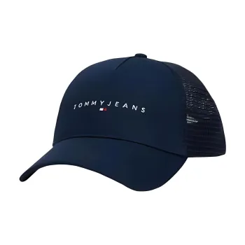 Tommy Hilfiger Organic Cotton Baseball Caps Men's Dark Blue