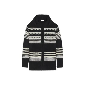 SAINT LAURENT FW22 Sweater Men's Black